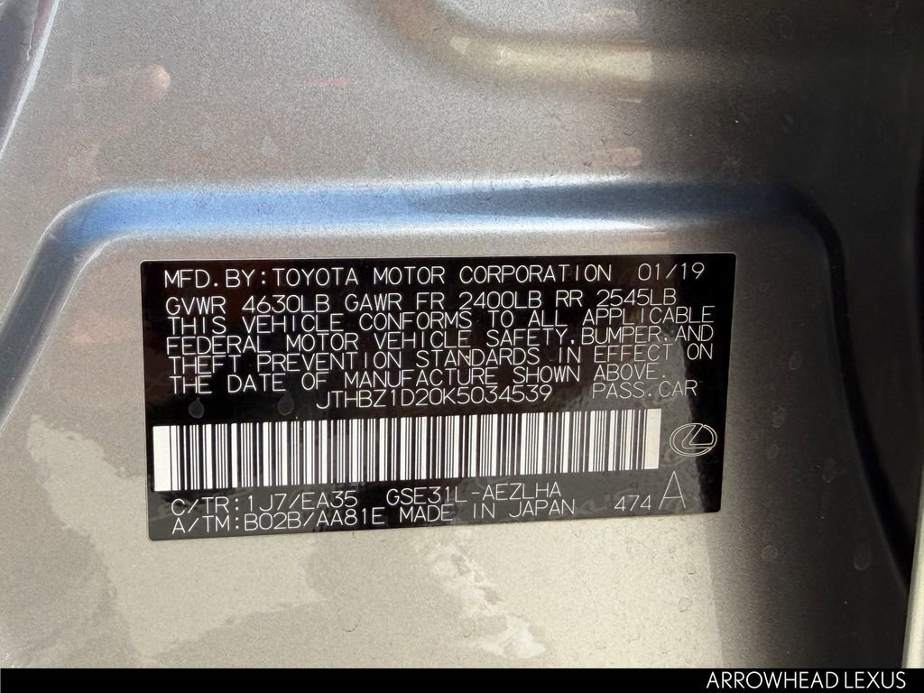 Used 2019 Lexus IS 350 F Sport image 29