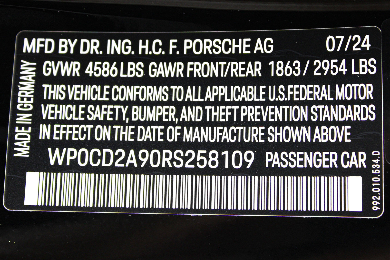 Used 2024 Porsche 911 Turbo S AWD/4WD image 51