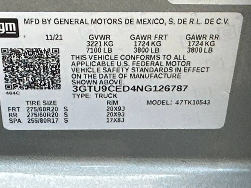 Used 2022 GMC Sierra 1500 Elevation AWD/4WD image 37