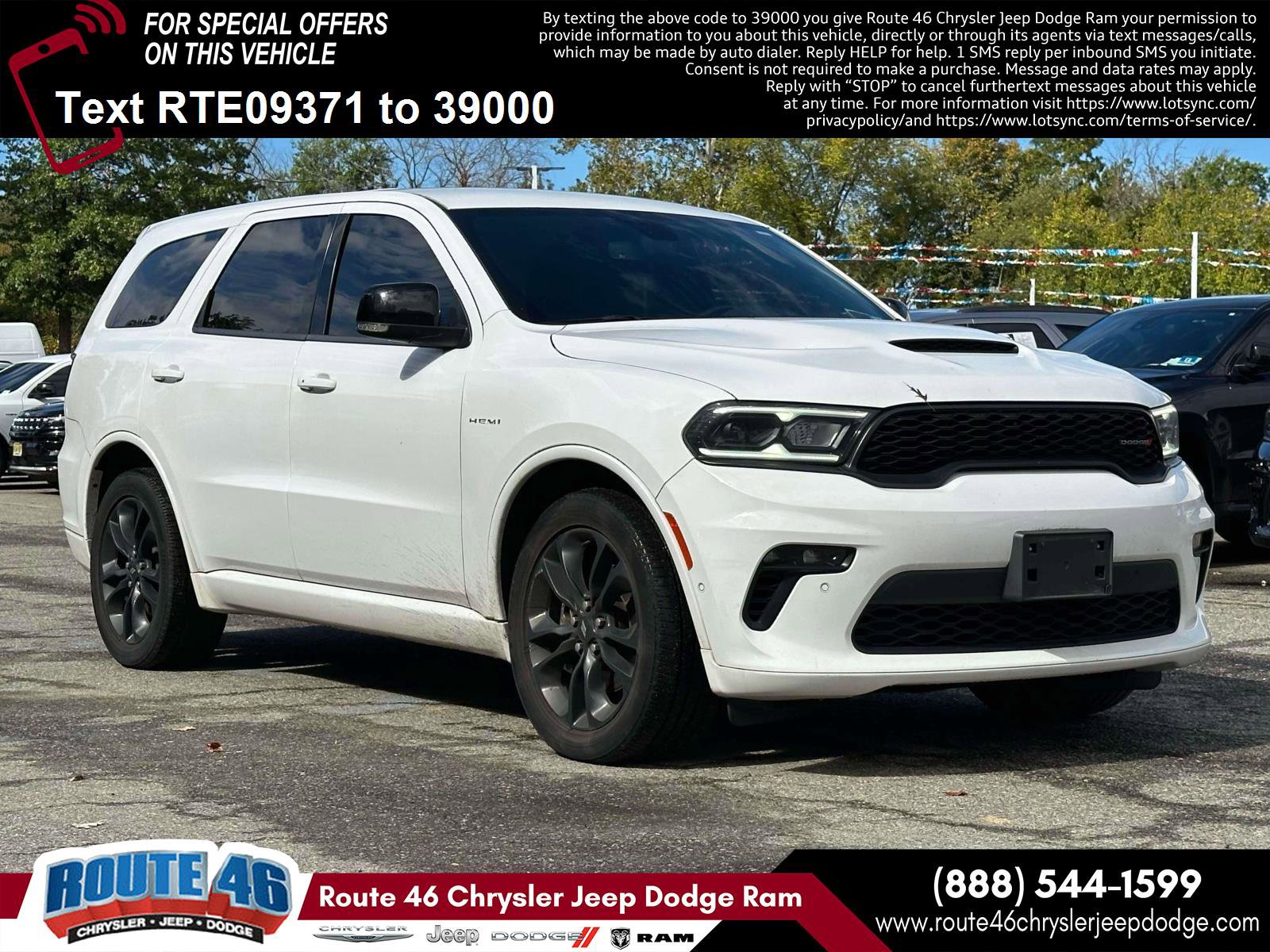 Used 2022 Dodge Durango R/T w/ Blacktop Package