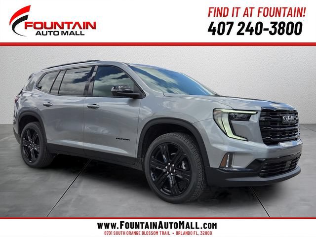 New 2026 GMC Acadia Elevation w/ Black Edition