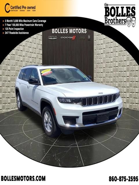 Certified 2023 Jeep Grand Cherokee L Laredo w/ Luxury Tech Group I