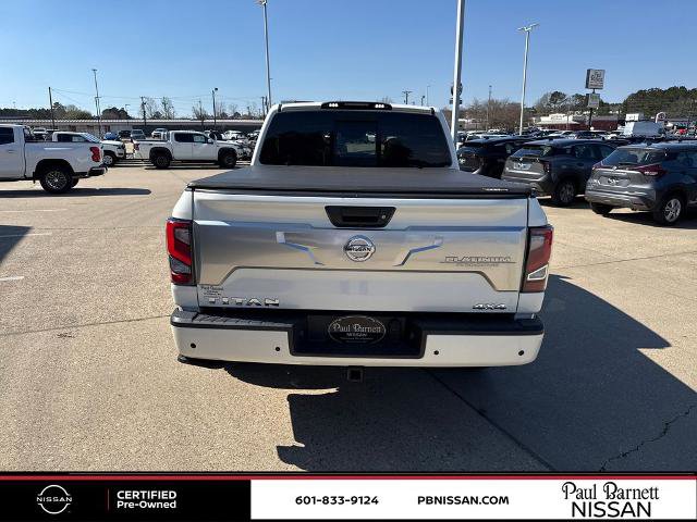 Certified 2021 Nissan Titan Platinum Reserve w/ Moonroof Package image 14
