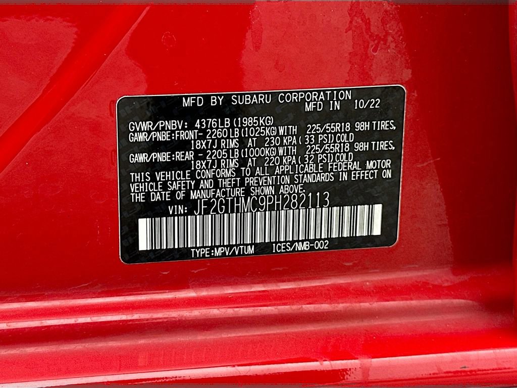 Used 2023 Subaru Crosstrek 2.5i Limited w/ Moonroof Package AWD/4WD image 29