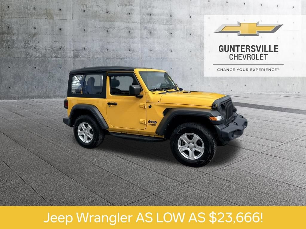 Used 2021 Jeep Wrangler Sport AWD/4WD image 1