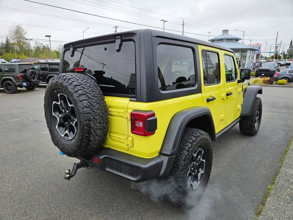 Used 2023 Jeep Wrangler Unlimited Rubicon 4xe w/ Cold Weather Group AWD/4WD image 5