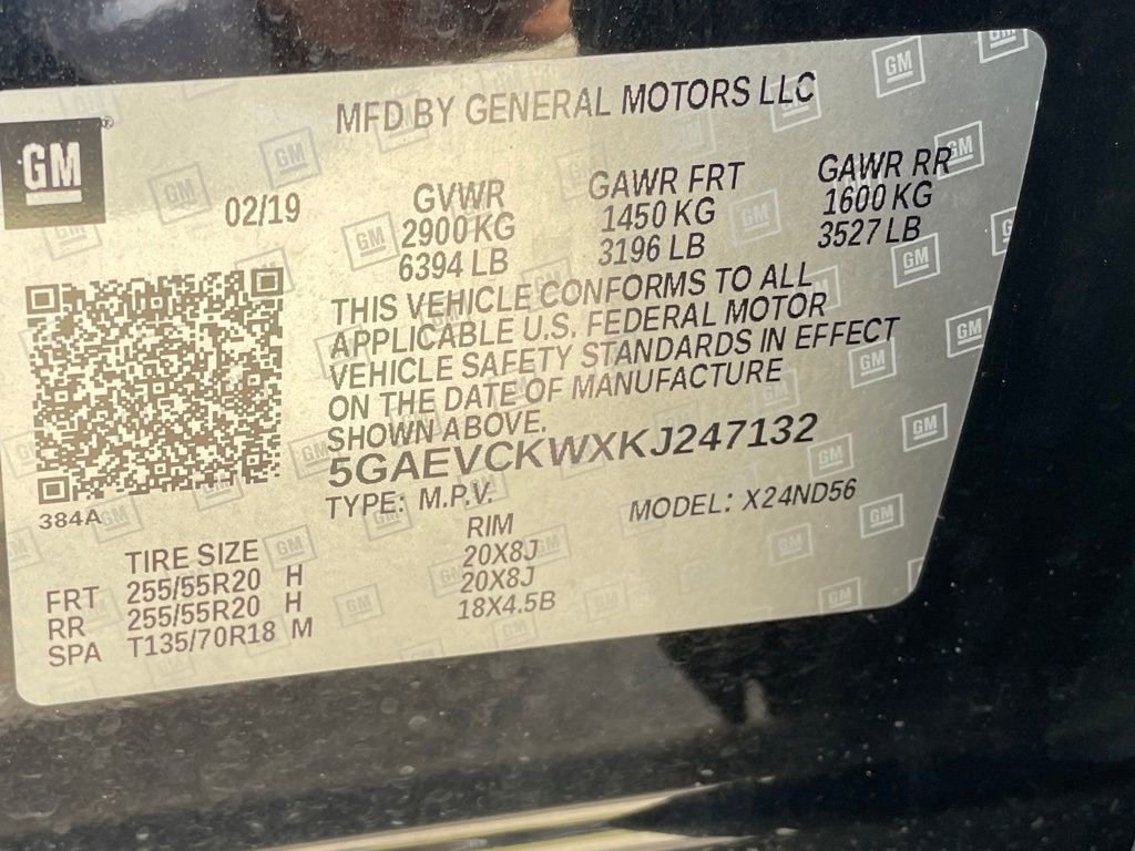 Used 2019 Buick Enclave Avenir w/ Avenir Technology Package AWD/4WD image 31