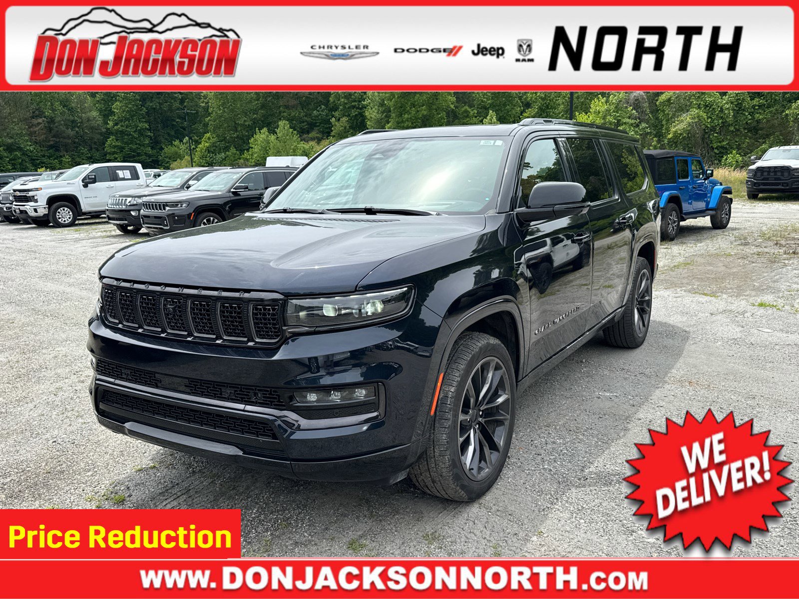 Certified 2025 Jeep Grand Wagoneer L Series III w/ Quick Order Packagew 28T AWD/4WD image 1