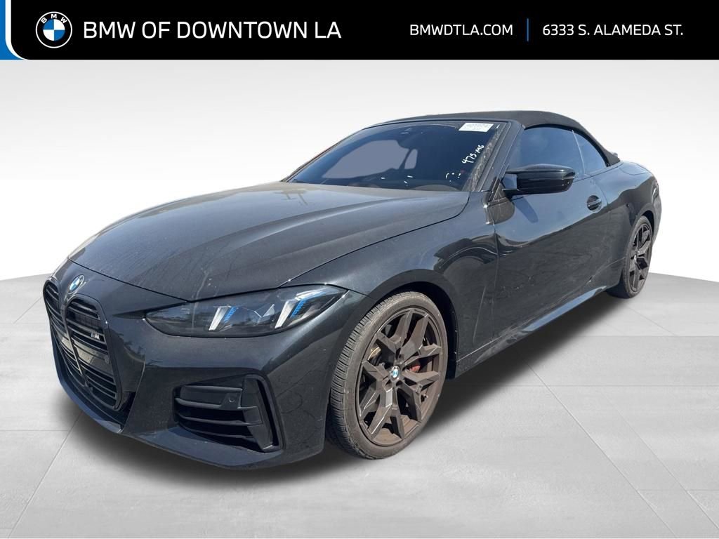 Certified 2025 BMW M440i Convertible w/ Shadowloine Package RWD image 1