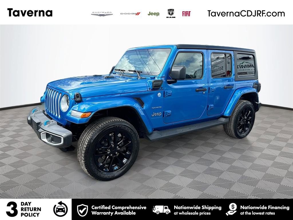 Used 2023 Jeep Wrangler Unlimited Sahara w/ Cold Weather Group image 1