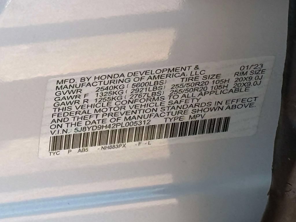 Certified 2023 Acura MDX w/ Technology Package FWD image 33