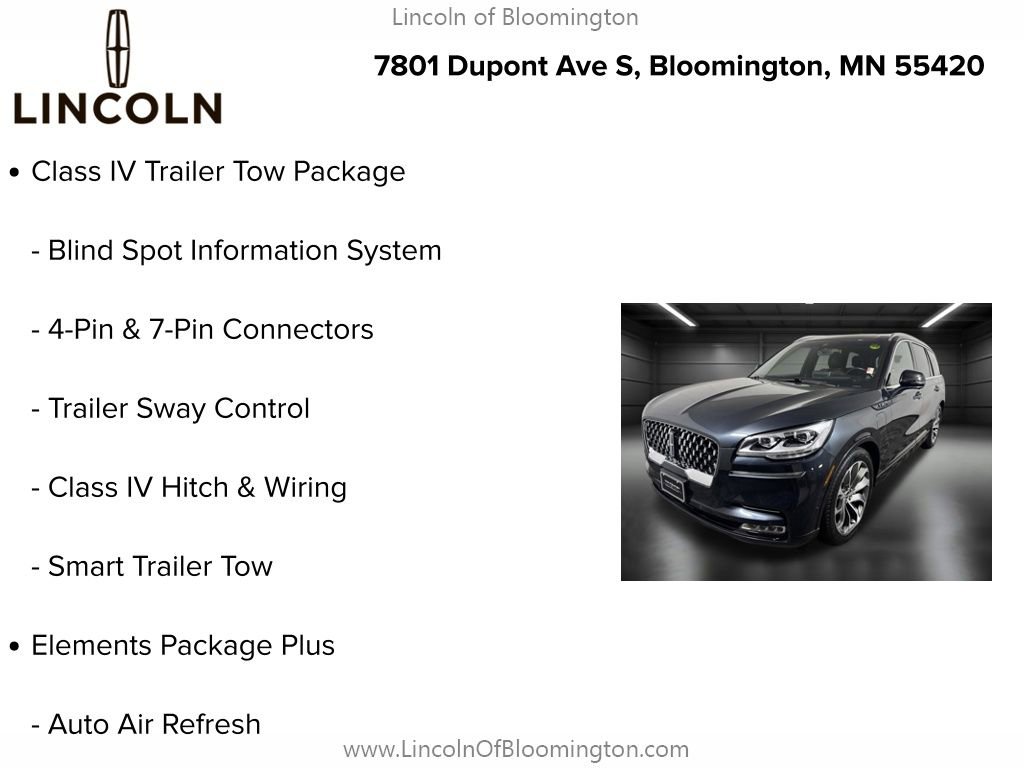 Used 2023 Lincoln Aviator Grand Touring w/ Equipment Group 301A AWD/4WD image 9