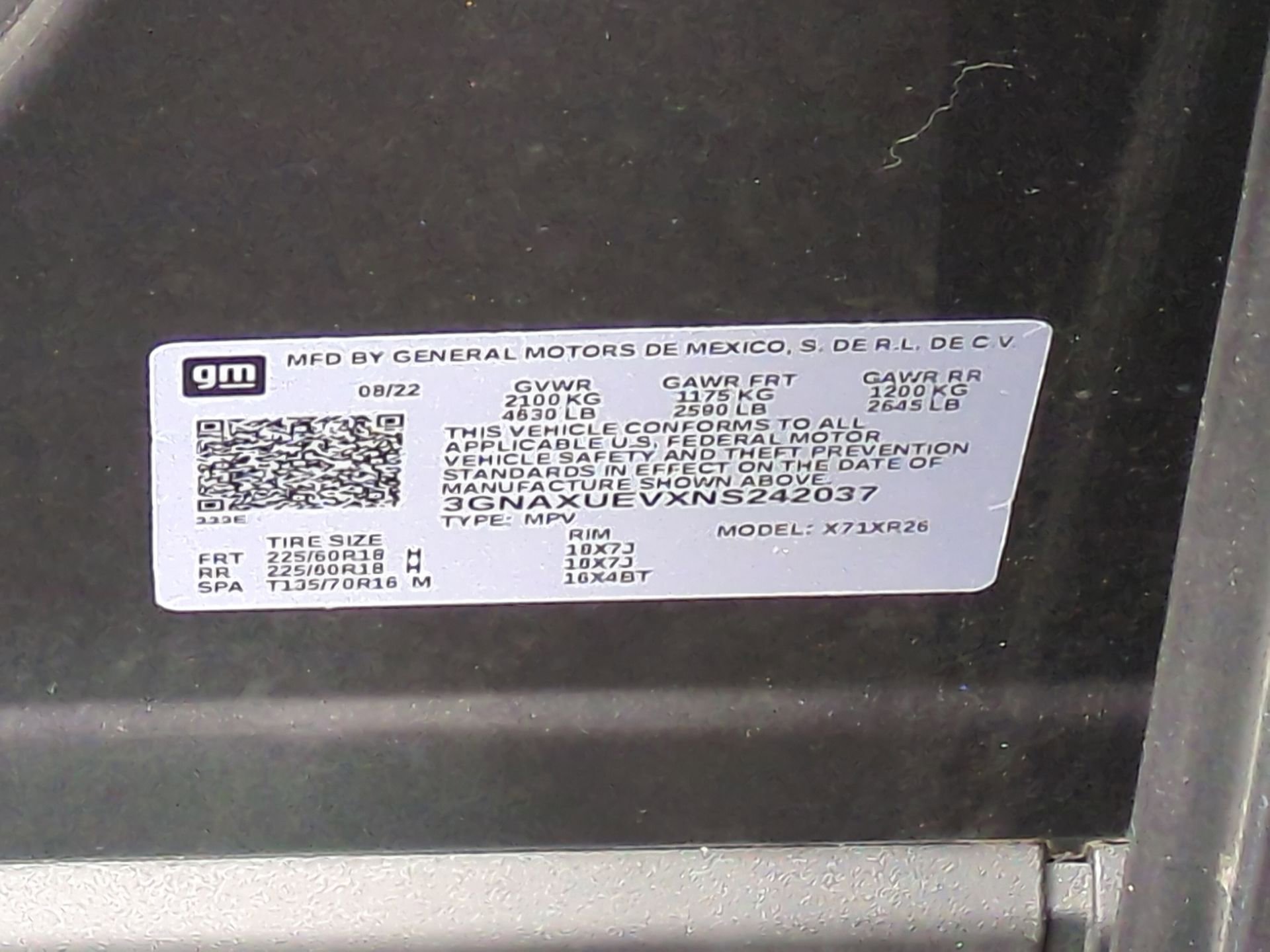 Certified 2022 Chevrolet Equinox LT AWD/4WD image 33