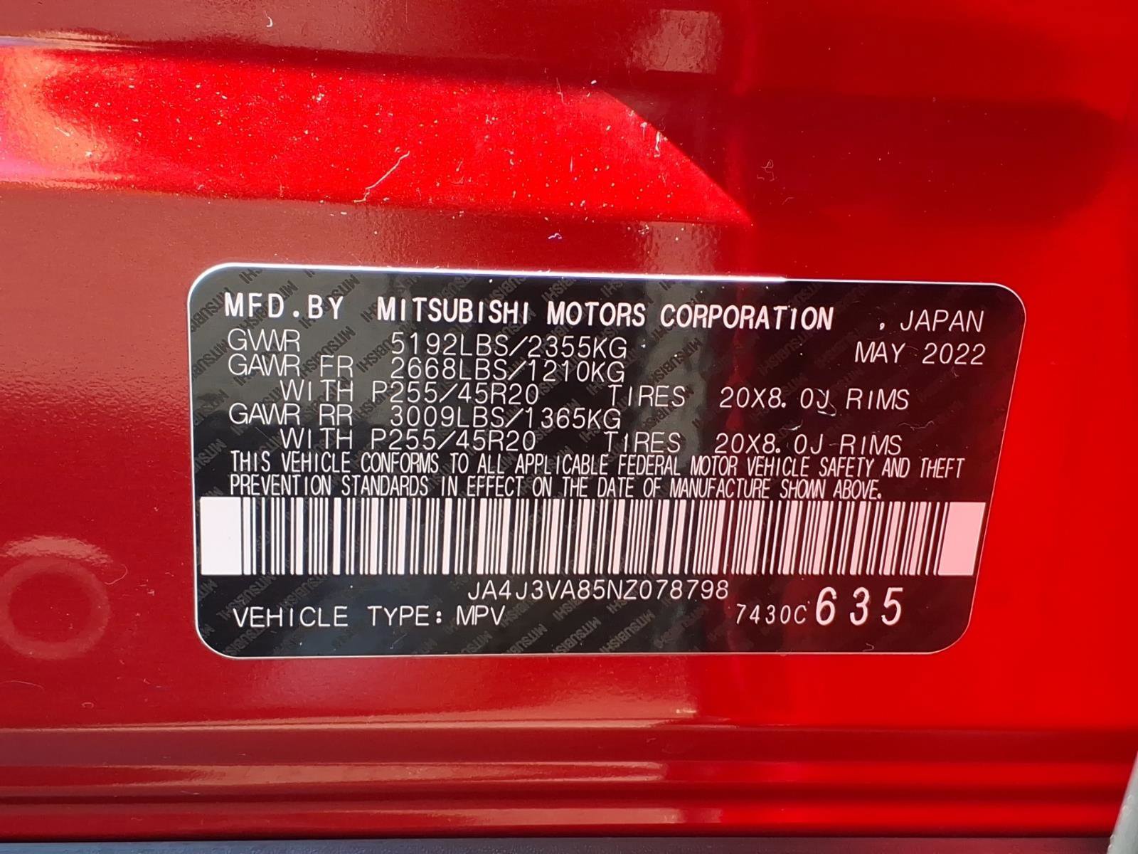 Used 2022 Mitsubishi Outlander SEL FWD image 32