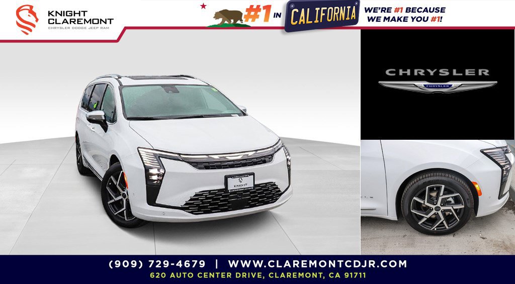 New 2027 Chrysler Pacifica Pinnacle w/ Theater Group FWD 360° Tour