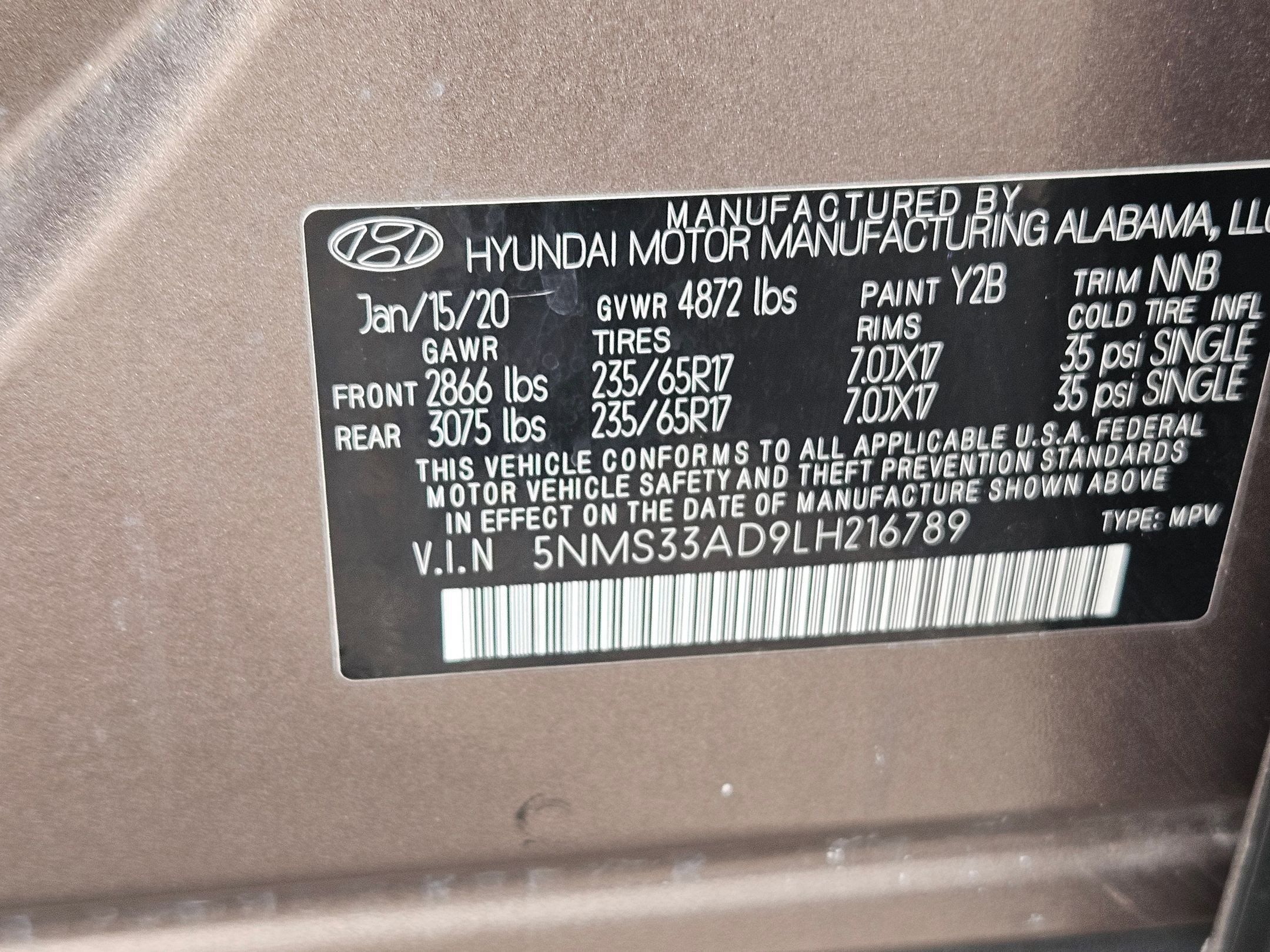 Used 2020 Hyundai Santa Fe SEL image 27