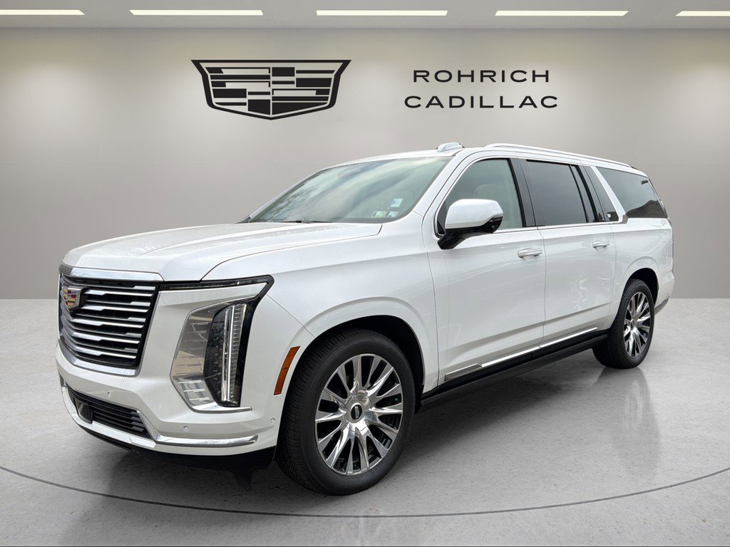 Certified 2025 Cadillac Escalade ESV Premium Luxury Platinum w/ LPO, Floor Liner Package