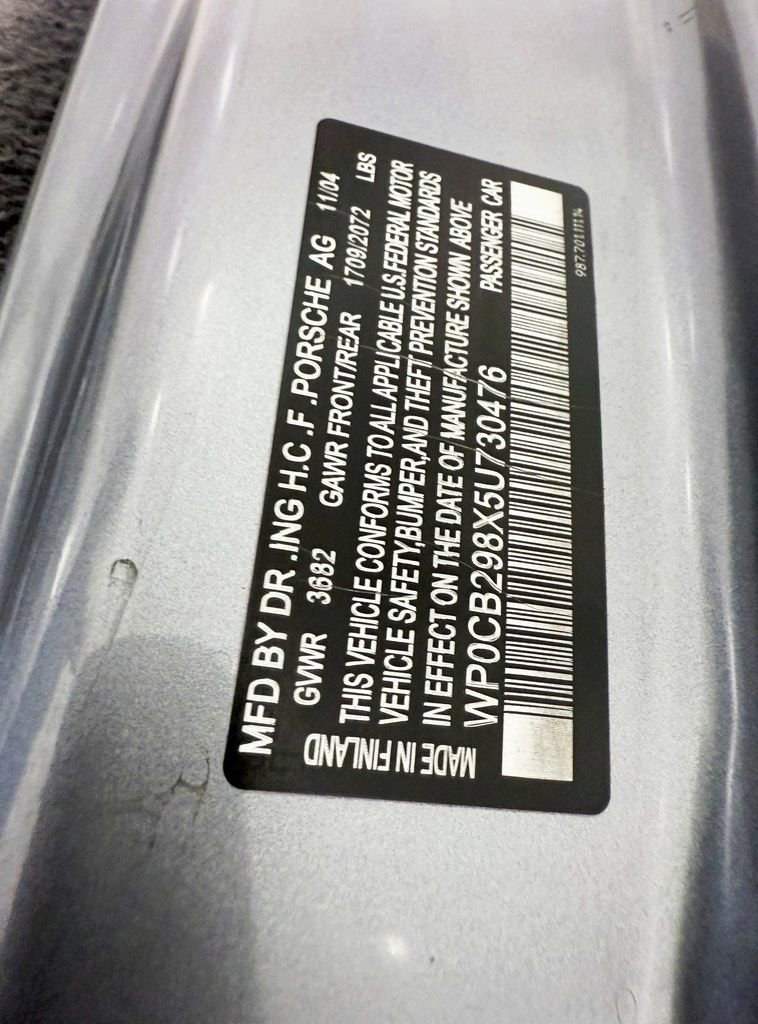 Used 2005 Porsche Boxster S image 32