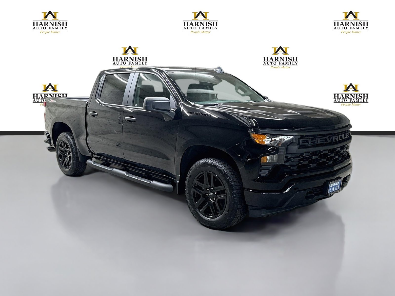 New 2026 Chevrolet Silverado 1500 Custom w/ Turbomax Blackout Package AWD/4WD image 3