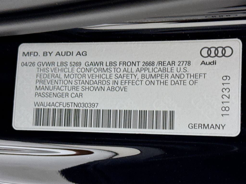 Used 2026 Audi A5 2.0T Premium AWD/4WD image 33