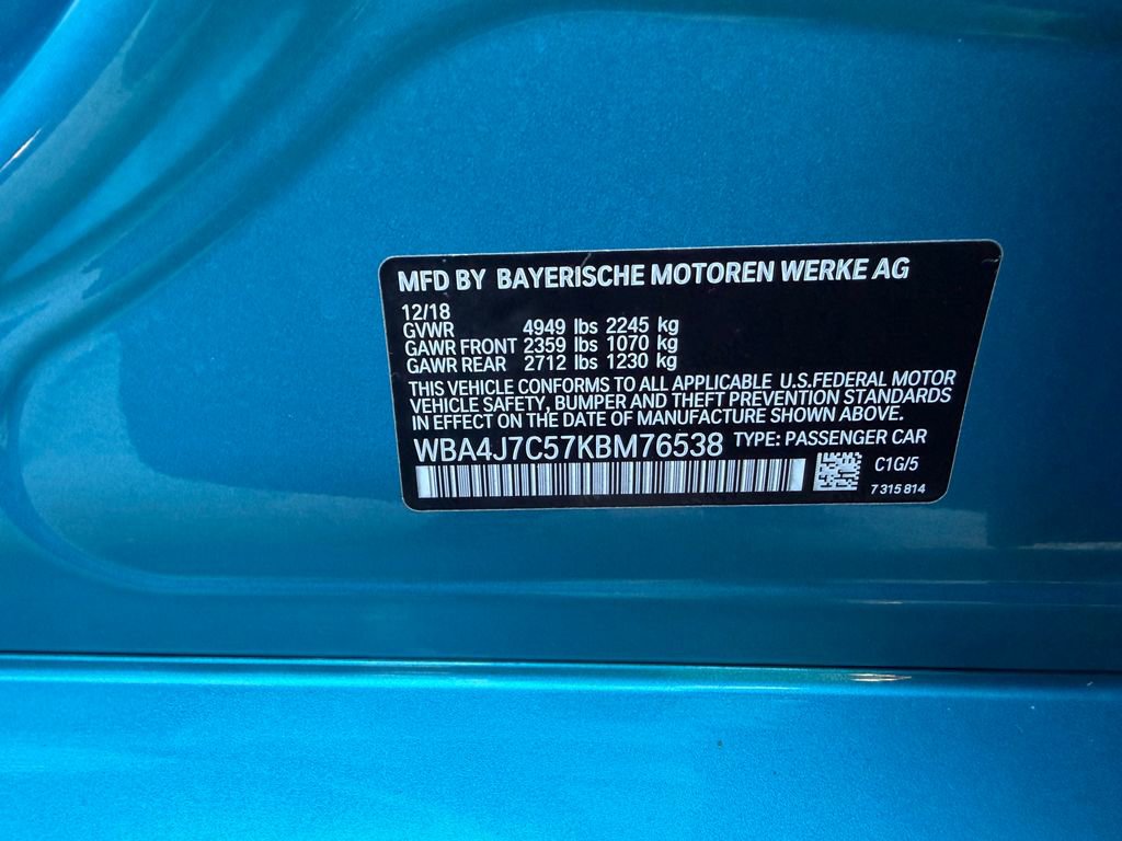 Used 2019 BMW 440i Gran Coupe xDrive AWD/4WD image 37