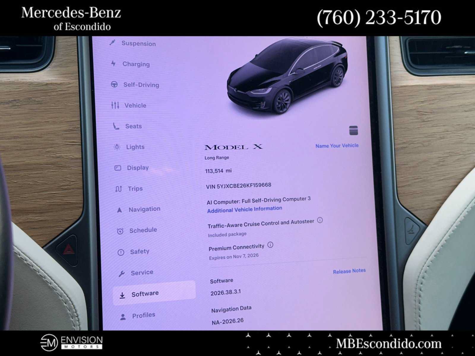 Used 2019 Tesla Model X Long Range AWD/4WD image 33