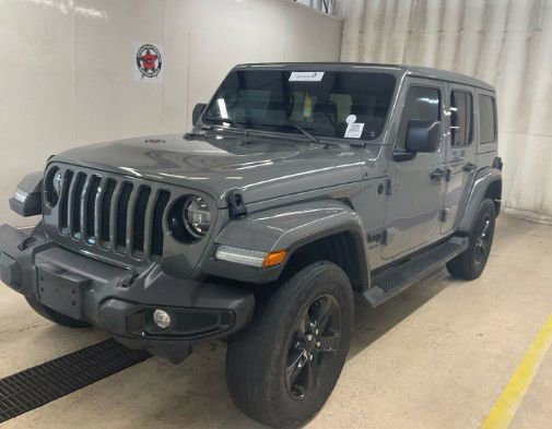 Used 2021 Jeep Wrangler Unlimited Sahara AWD/4WD image 1