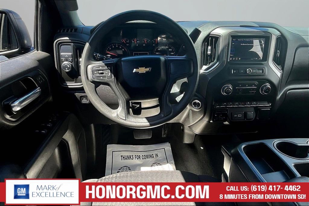 Used 2023 Chevrolet Silverado 1500 Custom w/ LPO, Dark Essentials Package RWD image 9
