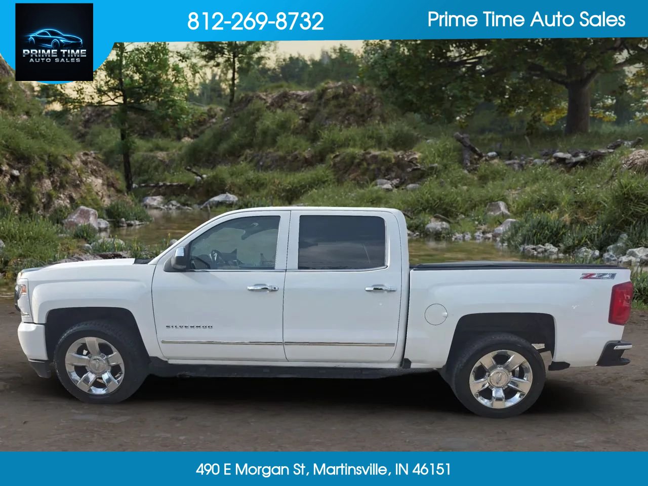 Used 2017 Chevrolet Silverado 1500 LTZ Z71 w/ LTZ Plus Package AWD/4WD image 2