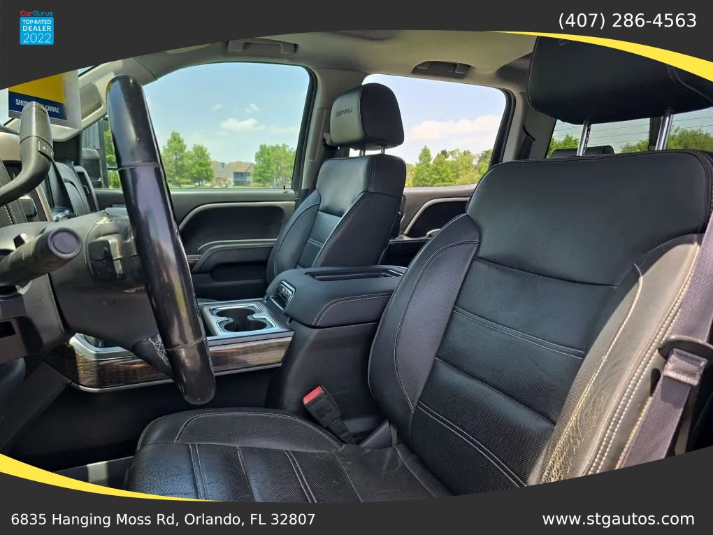 Used 2015 GMC Sierra 3500 Denali w/ Duramax Plus Package AWD/4WD image 14