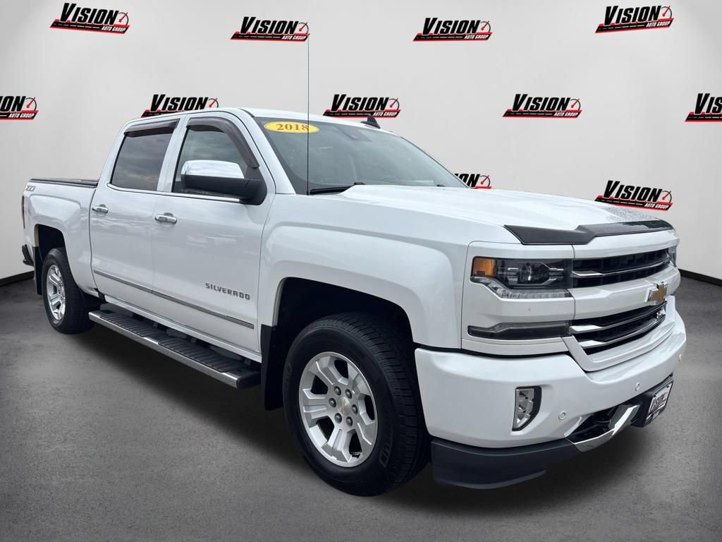 Used 2018 Chevrolet Silverado 1500 LTZ Z71 w/ LTZ Plus Package AWD/4WD image 3