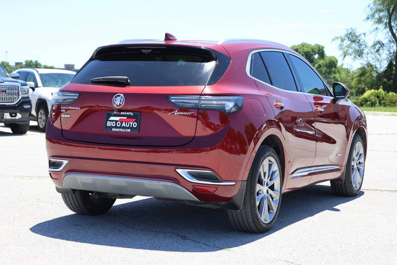 Used 2021 Buick Envision Avenir w/ Technology Package II AWD/4WD image 9