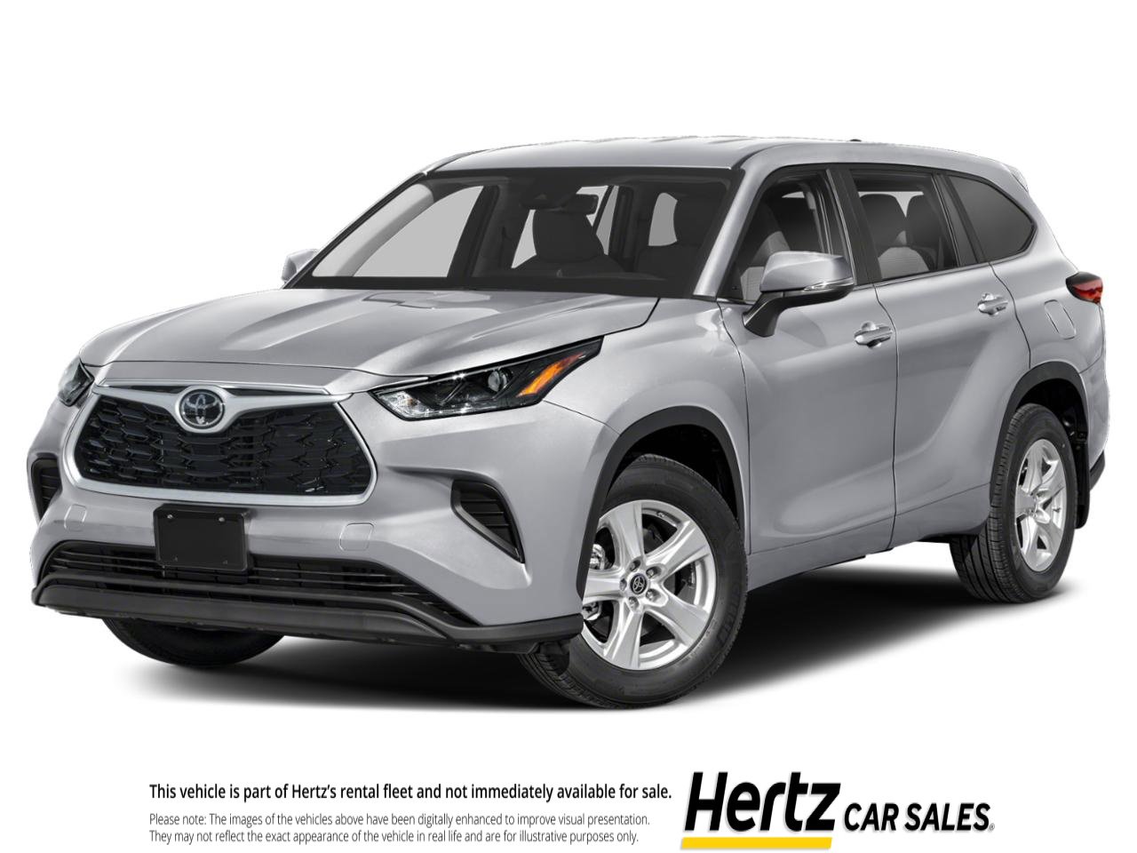 Used 2025 Toyota Highlander LE FWD image 1