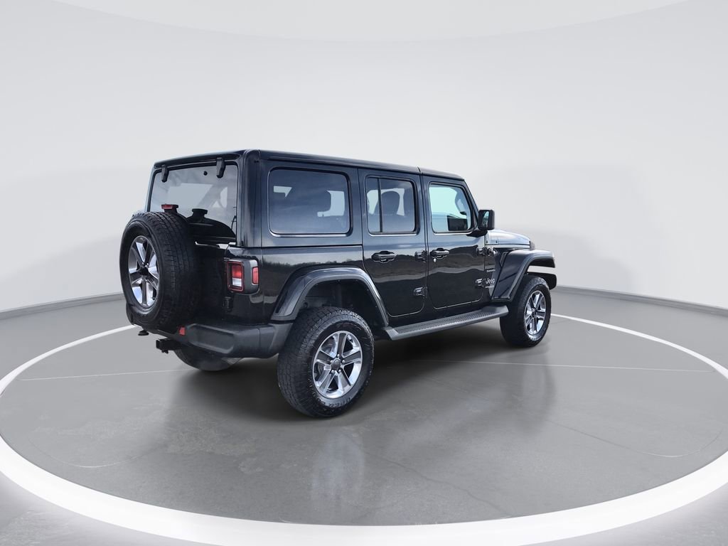 Used 2021 Jeep Wrangler Unlimited Sahara w/ Uconnect 4C Nav & Sound Group AWD/4WD image 8