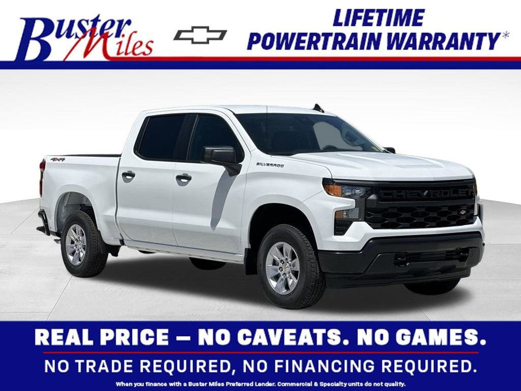 New 2026 Chevrolet Silverado 1500 W/T w/ WT Value Package AWD/4WD image 1