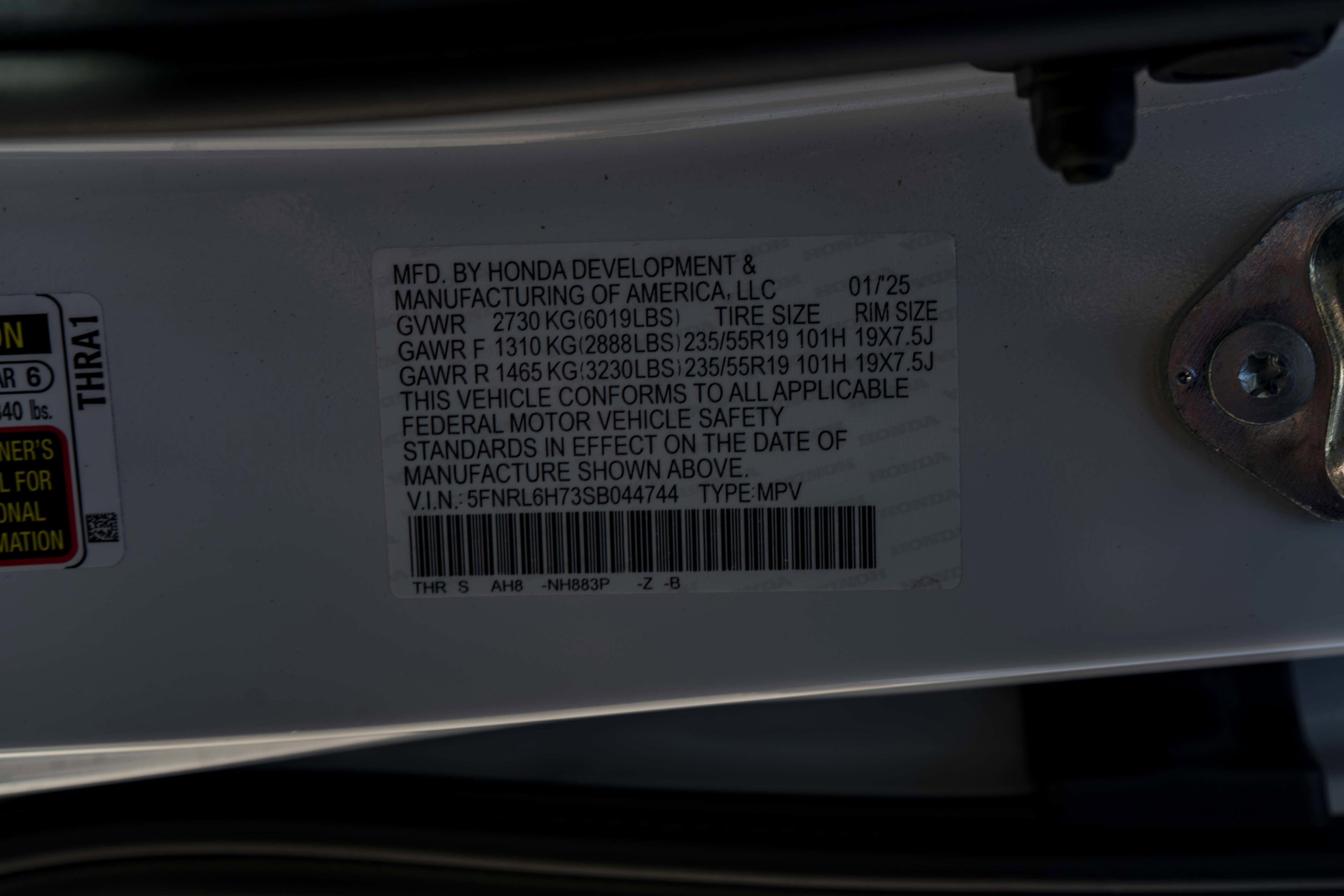 Used 2025 Honda Odyssey Sport-L image 50