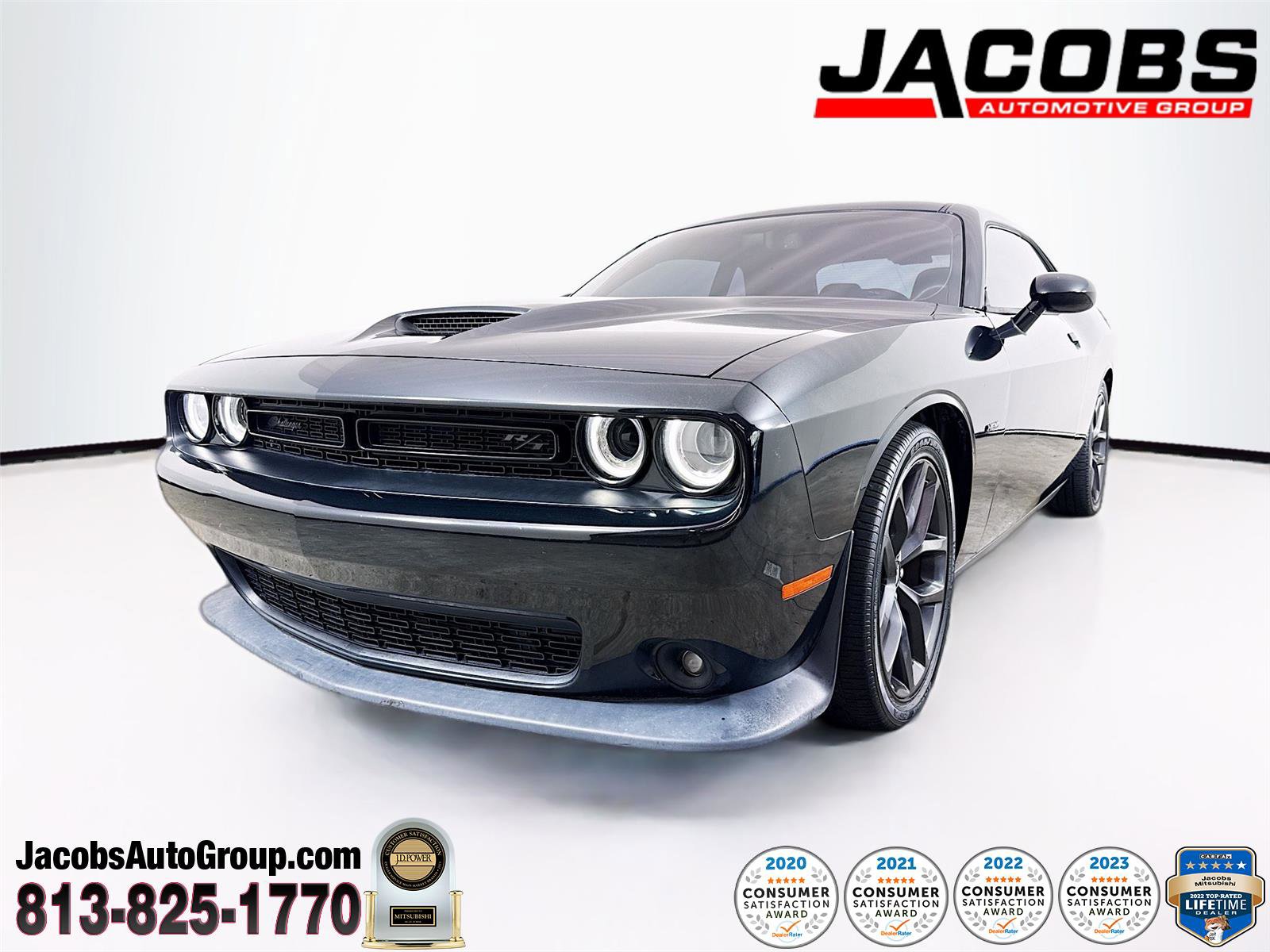 Used 2019 Dodge Challenger R/T w/ Blacktop Package RWD image 1
