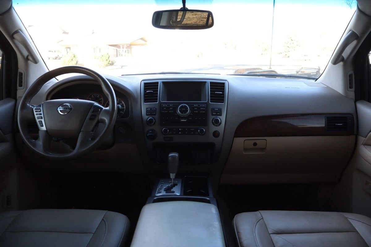 Used 2014 Nissan Armada Platinum w/ 2nd Row Captain Seat Package image 16