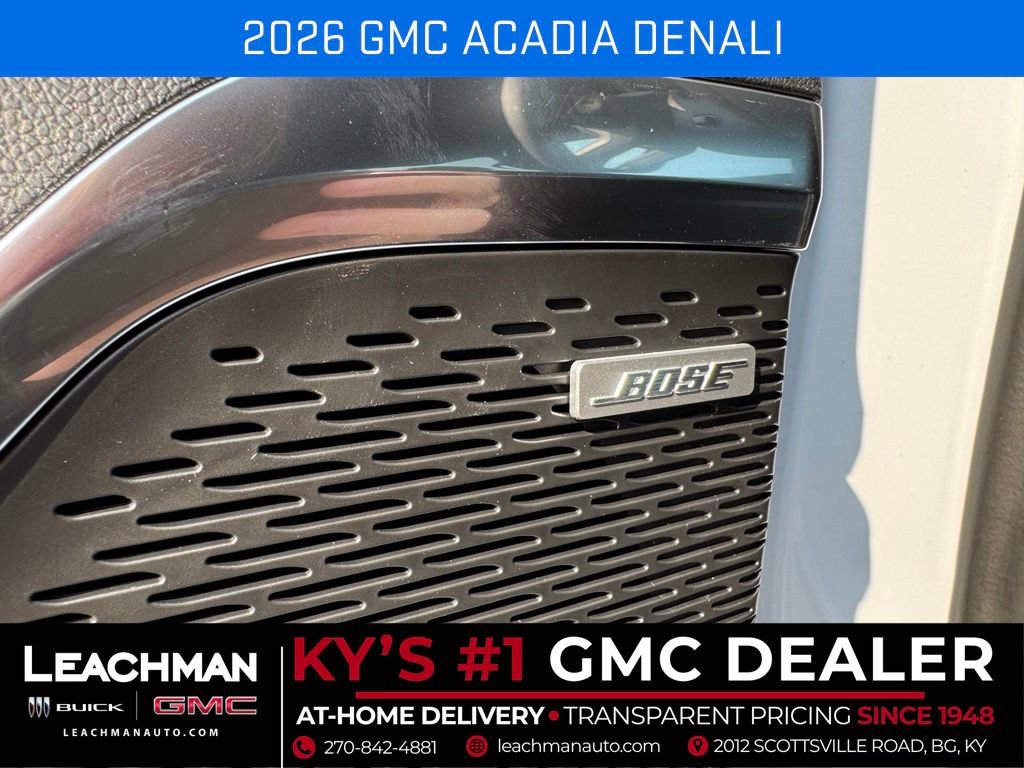 New 2026 GMC Acadia Denali w/ Super Cruise Package FWD image 13