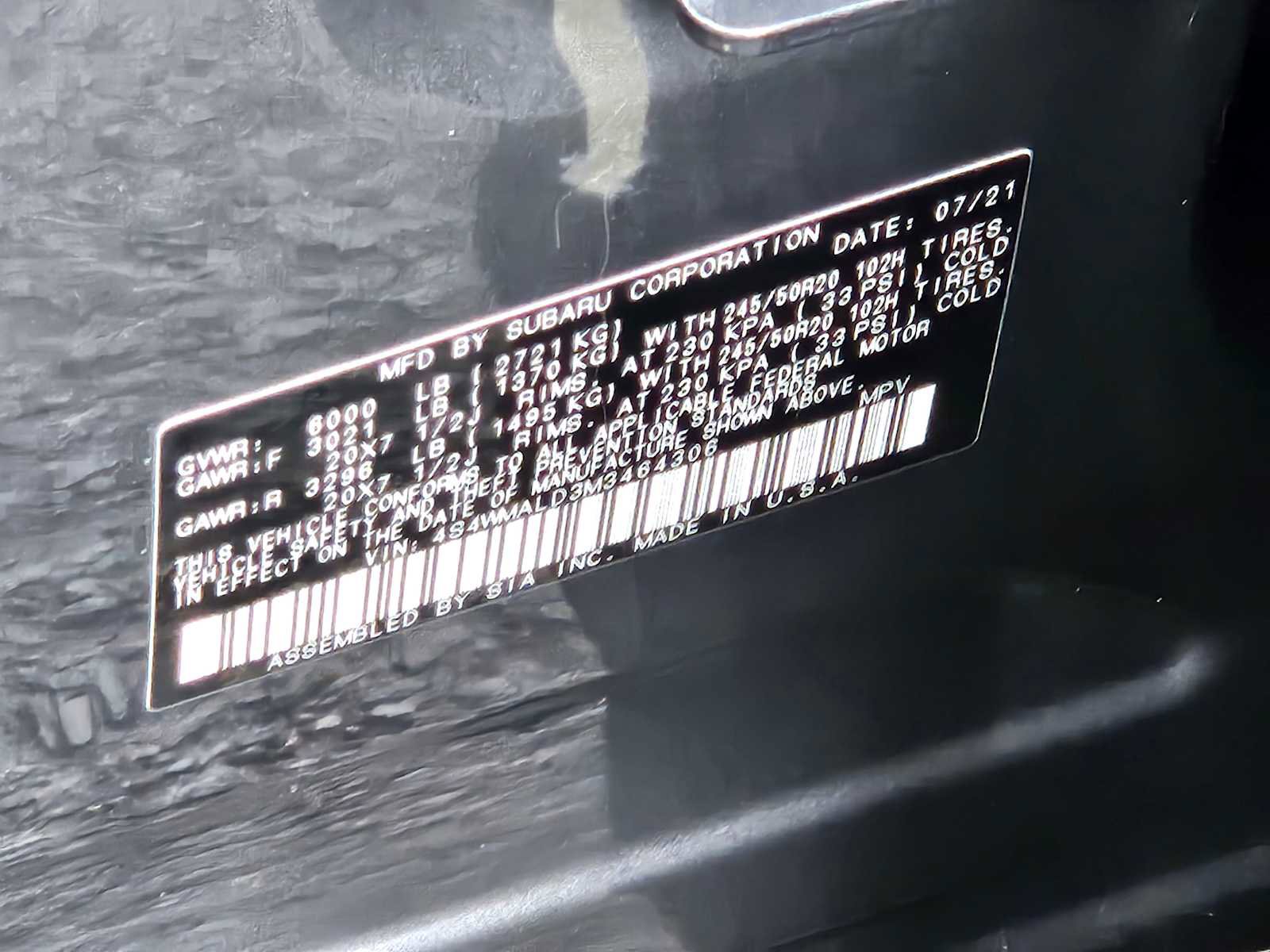 Used 2021 Subaru Ascent Limited w/ Technology Package image 26