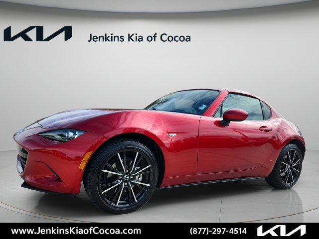 Used 2024 MAZDA MX-5 Miata RF Grand Touring w/ Weather Package RWD image 9
