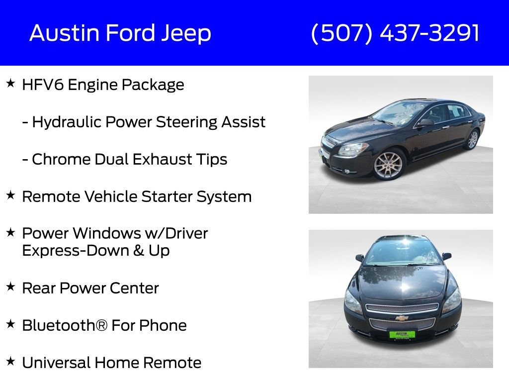 Used 2009 Chevrolet Malibu LTZ w/ HFV6 Engine Package image 21