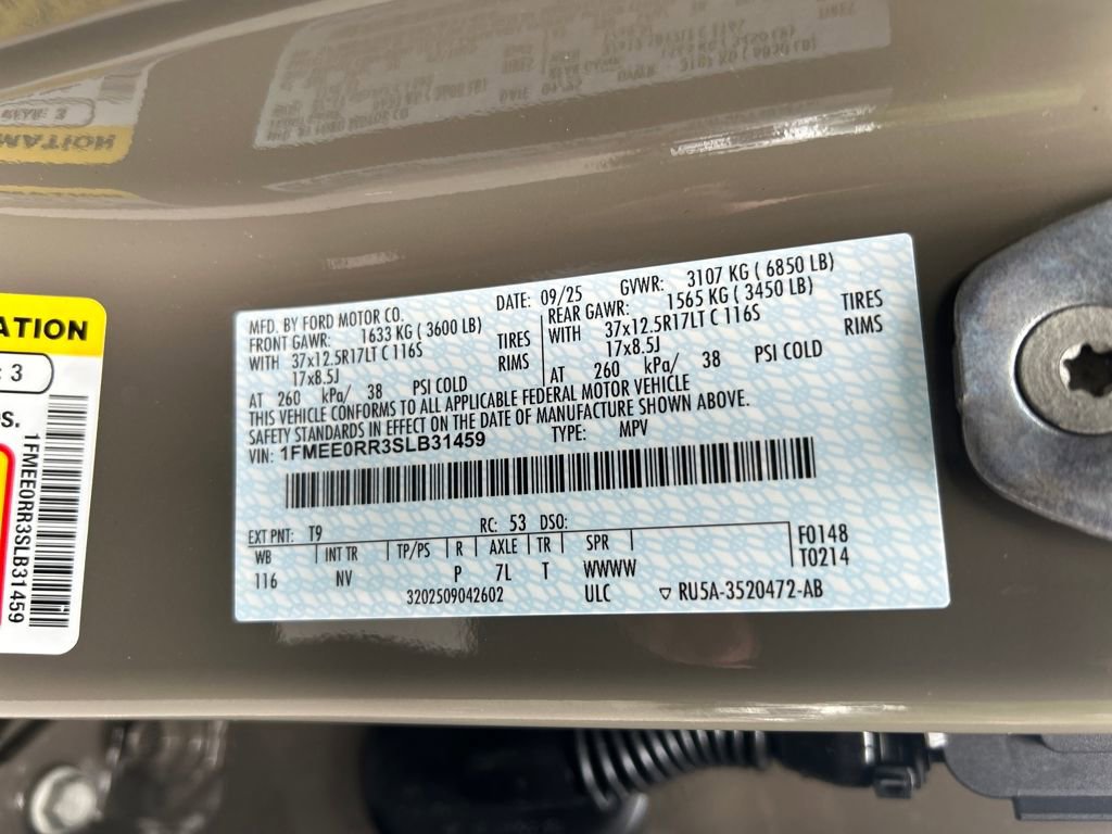 New 2025 Ford Bronco Raptor w/ Interior Carbon Fiber Pack image 29