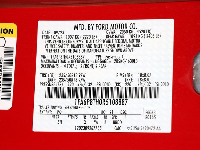 Used 2024 Ford Mustang Premium image 33