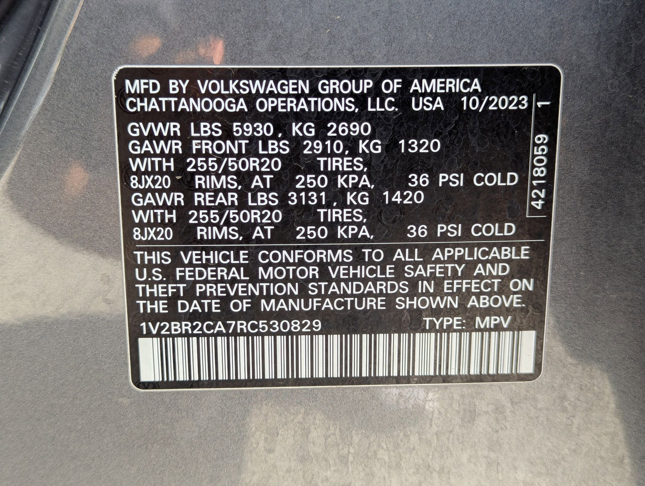 Used 2024 Volkswagen Atlas SEL image 33