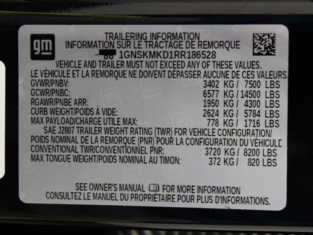 Used 2024 Chevrolet Tahoe LS w/ Max Trailering Package AWD/4WD image 66