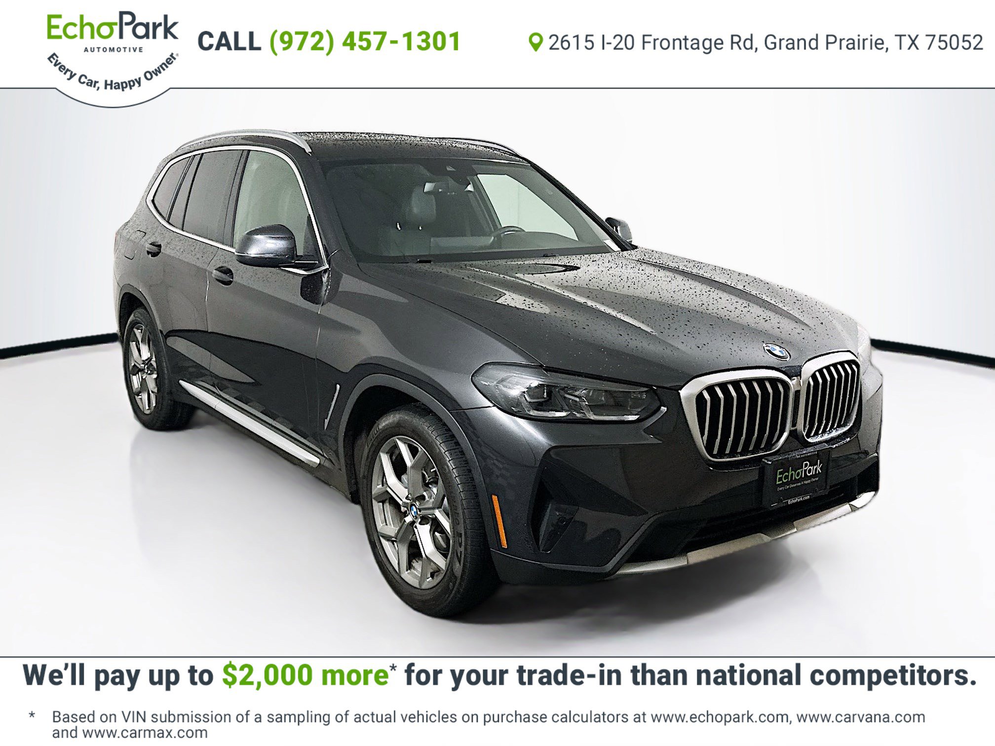 Used 2022 BMW X3 sDrive30i w/ Convenience Package