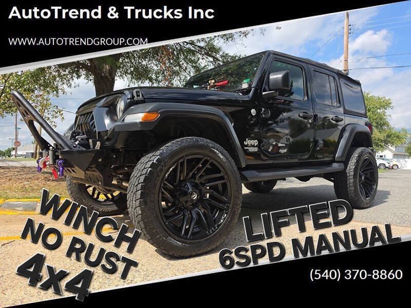 Used 2018 Jeep Wrangler Unlimited Sport AWD/4WD image 1
