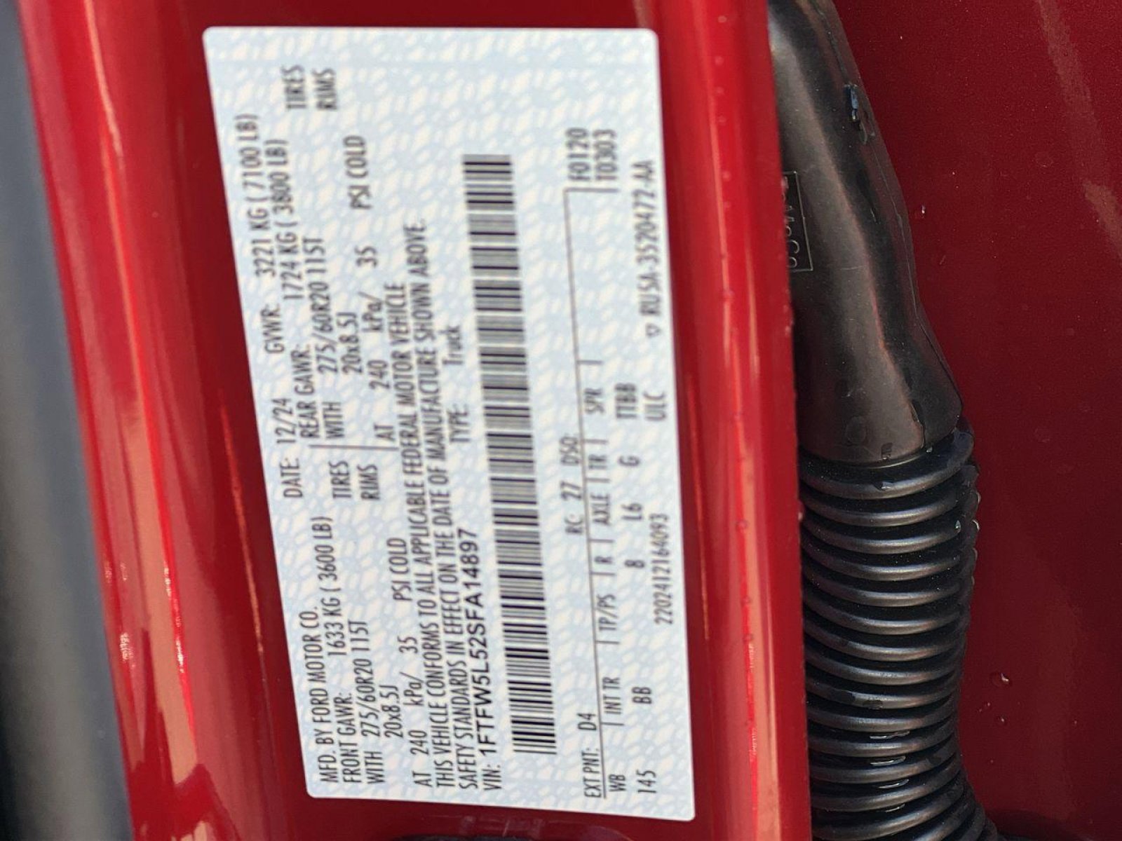 New 2025 Ford F150 Lariat w/ Equipment Group 502A High image 30