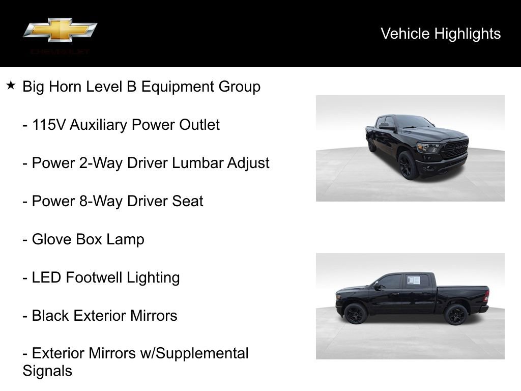 Used 2023 RAM 1500 Big Horn image 22